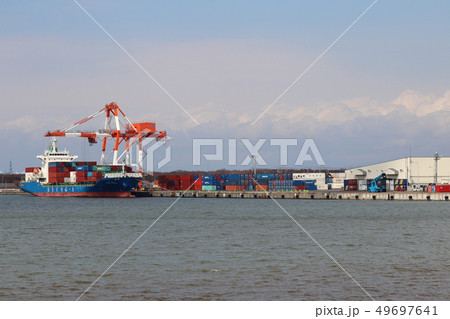 石狩湾新港花畔埠頭 石狩湾新港花畔埠頭 49697641