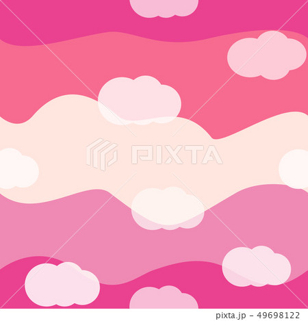 Clouds bright colors seamless pattern vector 49698122