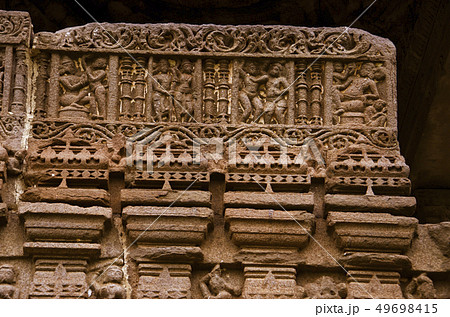 Carving details, Gondeshwar Temple, Sinnar, Nashik 49698415