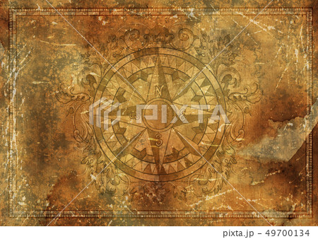 Blank banner with nautical victorian compass Blank banner with nautical victorian compass 49700134