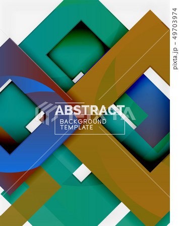 Geometric minimal abstract background with Geometric minimal abstract background with 49703974