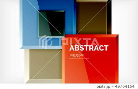 Geometric abstract background, modern square Geometric abstract background, modern square 49704154
