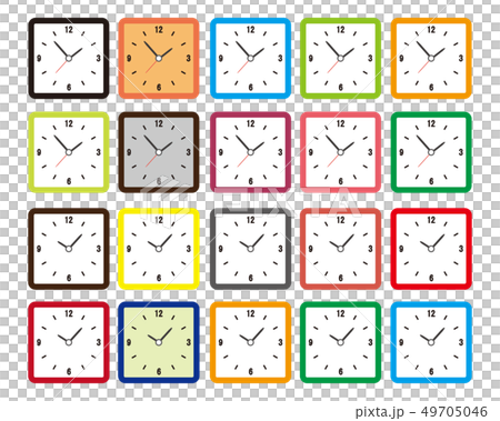 Clock time icon clock Clock time icon clock 49705046