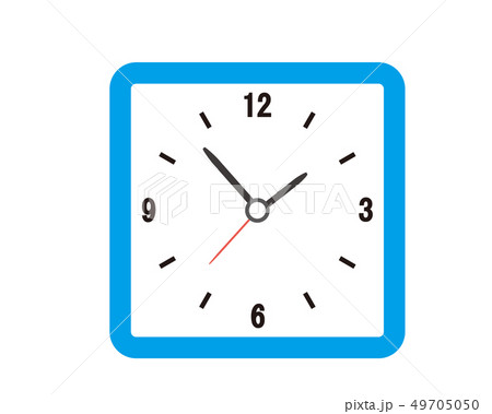 時計　時間　アイコン　掛け時計 49705050
