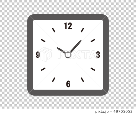 時計 時間 アイコン 掛け時計のイラスト素材