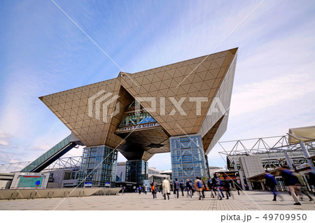 日本の東京都市景観　東京ビッグサイトを望む 49709950