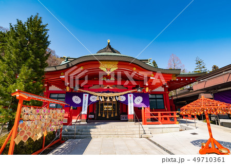 宮城縣護國神社拝殿の写真素材 49710361 - PIXTA