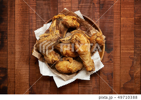 plate of original recipe fried chickens plate of original recipe fried chickens 49710388