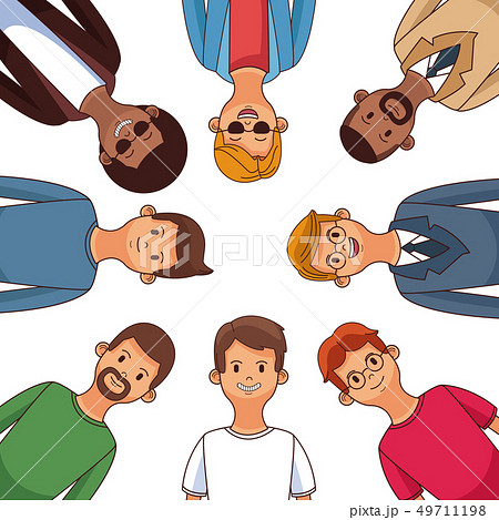 Young mens cartoon 49711198