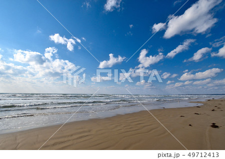 石川県　千里浜海岸 49712413