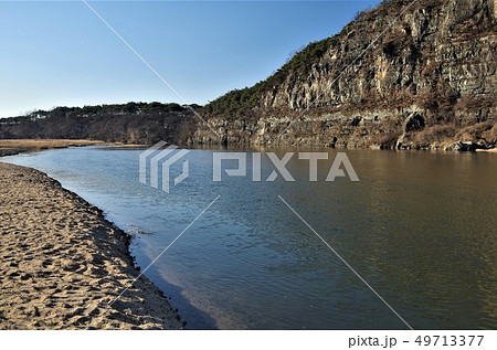 安東・河回マウルの傍らを流れる洛東江 【韓国・安東】 49713377