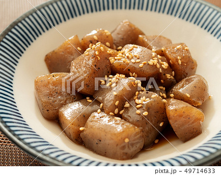 こんにゃくの炒り煮 こんにゃくの炒り煮 49714633