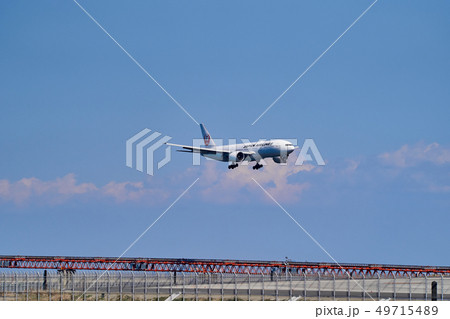 航空機の着陸 航空機の着陸 49715489