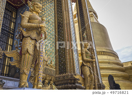 Wat Phra Kaew or Wat Phra Si Rattana Satsadaram, , Thailand. 49716821