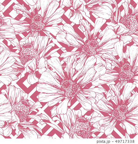 Pink Seamless Pattern for Romantic Valentines Day Pink Seamless Pattern for Romantic Valentines Day 49717338