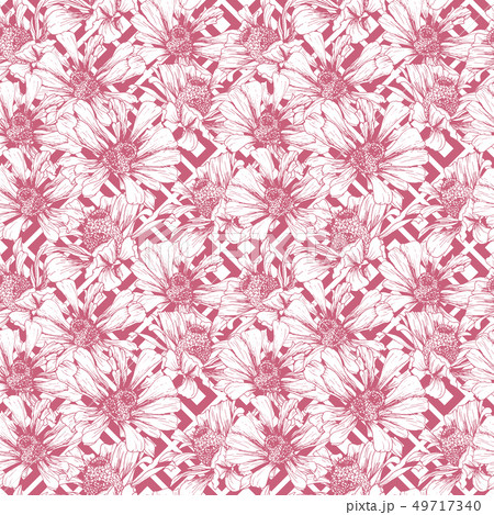 Pink Seamless Pattern for Romantic Valentines Day Pink Seamless Pattern for Romantic Valentines Day 49717340
