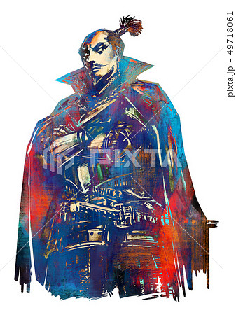 戦国武将 織田信長_01_カラーのイラスト素材 [49718061] - PIXTA