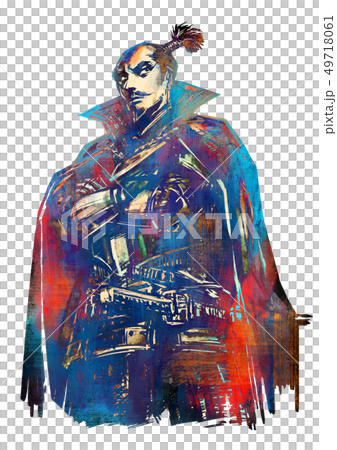 戦国武将 織田信長_01_カラーのイラスト素材 [49718061] - PIXTA