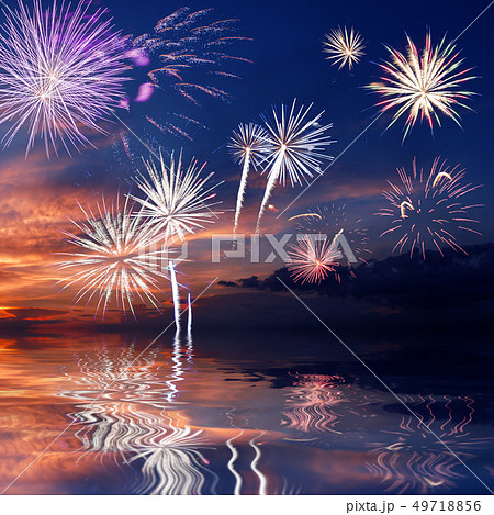 holiday fireworks 49718856