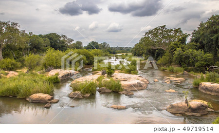 Panorama of Sabie river crossing Kruger Panorama of Sabie river crossing Kruger 49719514