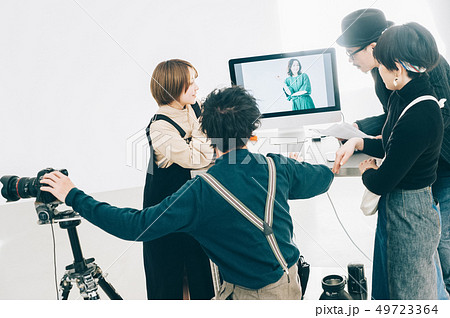 クリエイティブ 撮影風景 クリエイティブ 撮影風景 49723364