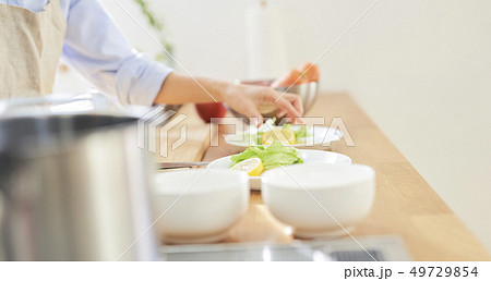 女性　ライフスタイル　家事 49729854