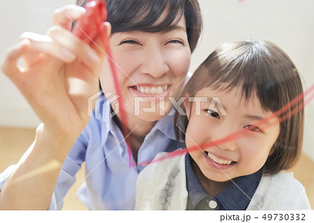 親子　ライフスタイル　らくがき 49730332