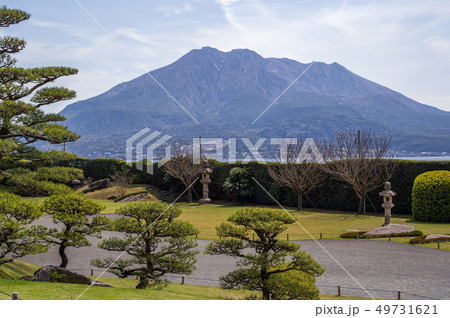 桜島　仙巌園　鹿児島県 49731621
