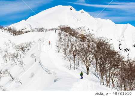 冬の谷川岳　天神尾根 49731910