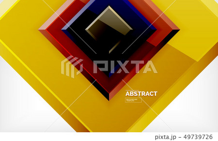 Geometric abstract background, modern square Geometric abstract background, modern square 49739726