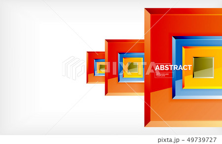 Square abstract background, glossy geometric Square abstract background, glossy geometric 49739727