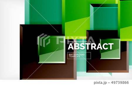 Square abstract background, glossy geometric Square abstract background, glossy geometric 49739866