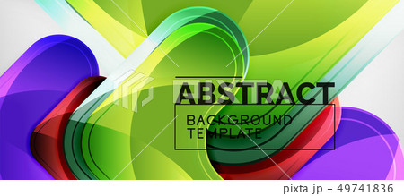 Light effects glossy arrows background 49741836