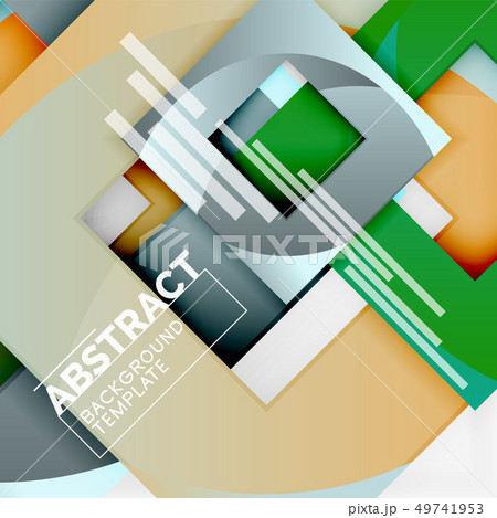Geometric minimal abstract background with Geometric minimal abstract background with 49741953