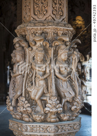 THAILAND PATTAYA SANCTUARY OF TRUTH THAILAND PATTAYA SANCTUARY OF TRUTH 49742393