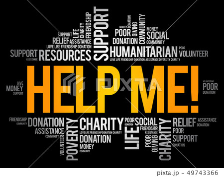 Help Me! word cloud collage Help Me! word cloud collage 49743366