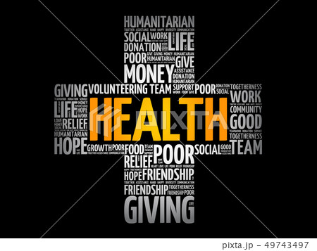 Health word cloud collage Health word cloud collage 49743497
