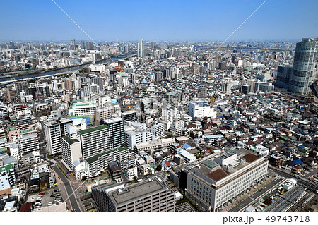 東京下町の街並み 東京下町の街並み 49743718