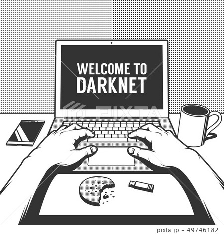 Workplace hacker or freelancer from the first person 49746182