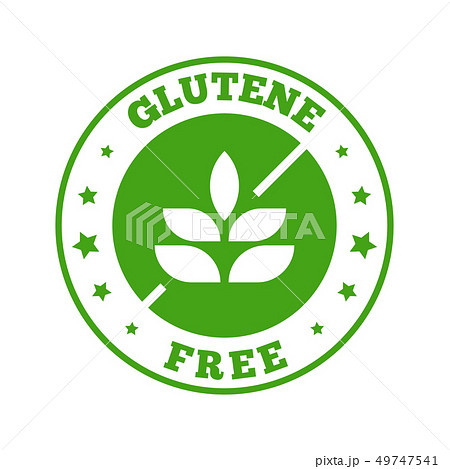 Glutene free badge design 49747541