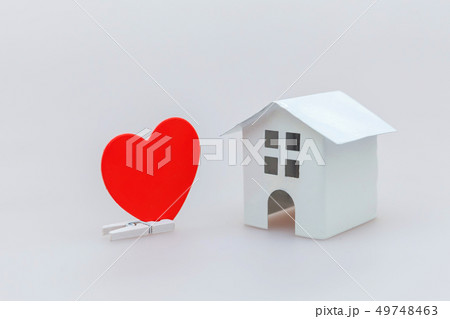 Simply minimal design with miniature white toy Simply minimal design with miniature white toy 49748463