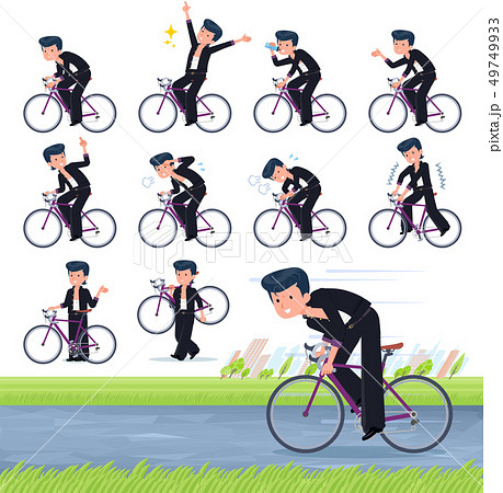 flat type Bad student boy_road bike 49749933