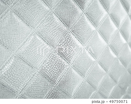 Alligator or snake Leather Square stitched texture 49750071