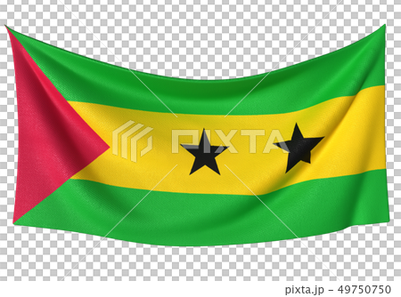 Sao Tome flag ratio 1: 2 Sao Tome flag ratio 1: 2 49750750