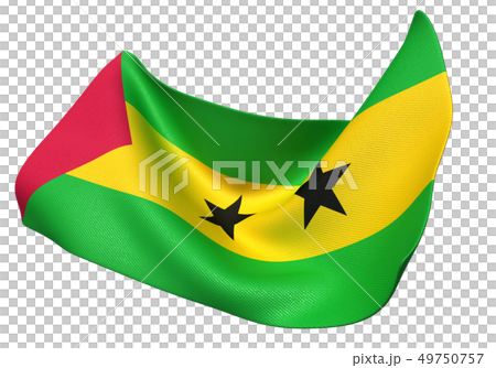 サントメ 国旗 比率1:2 サントメ 国旗 比率1:2 49750757