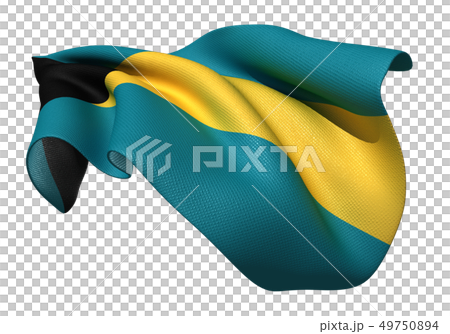 Bahamas Flag Ratio 1: 2 Bahamas Flag Ratio 1: 2 49750894