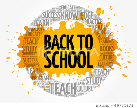 Back to School word cloud collage Back to School word cloud collage 49751373
