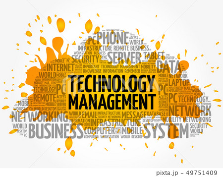 Technology Management word cloud Technology Management word cloud 49751409