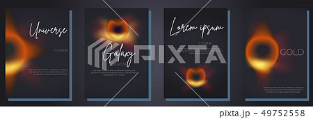 black hole galaxy Vector cover template set 2019 black hole galaxy Vector cover template set 2019 49752558