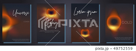 black hole galaxy Vector cover template set 2019 black hole galaxy Vector cover template set 2019 49752559